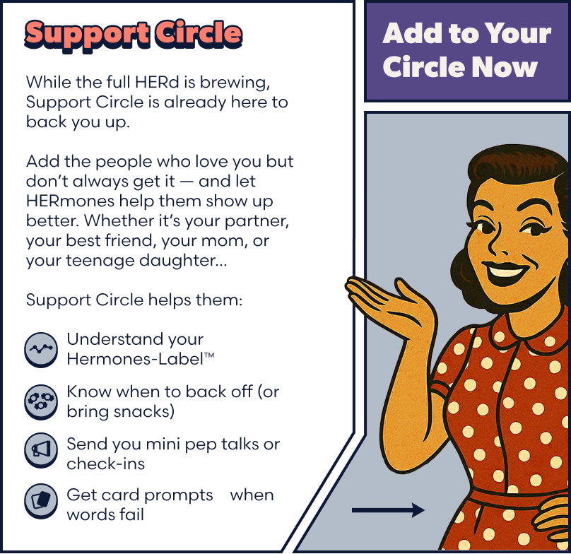 HERd mobile section image